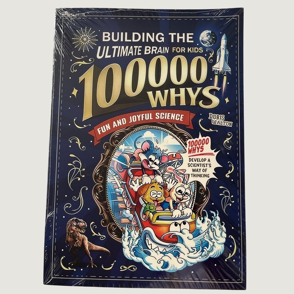 100000 Whys Kids Science Book Doris Walton STEM Educational NEW Sealed
